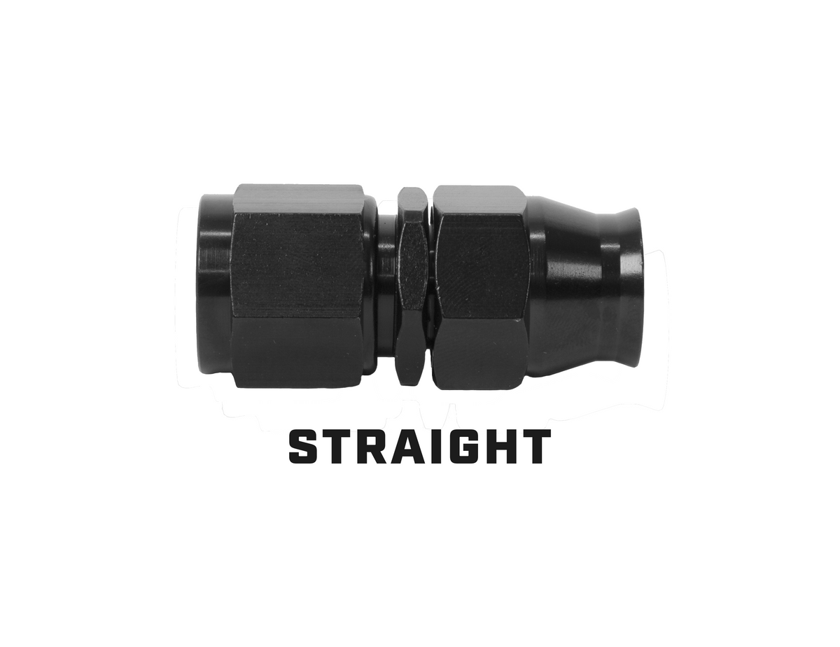 Aeromotive PTFE Hose End - AN-12 - 45 Deg - Black Anodized - 15360