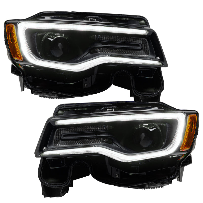 Oracle 1421 Jeep Grand Cherokee Dynamic Headlight DRL Upgrade Kit  ColorSHIFT Dynamic SEE WARRANTY - 1284-332