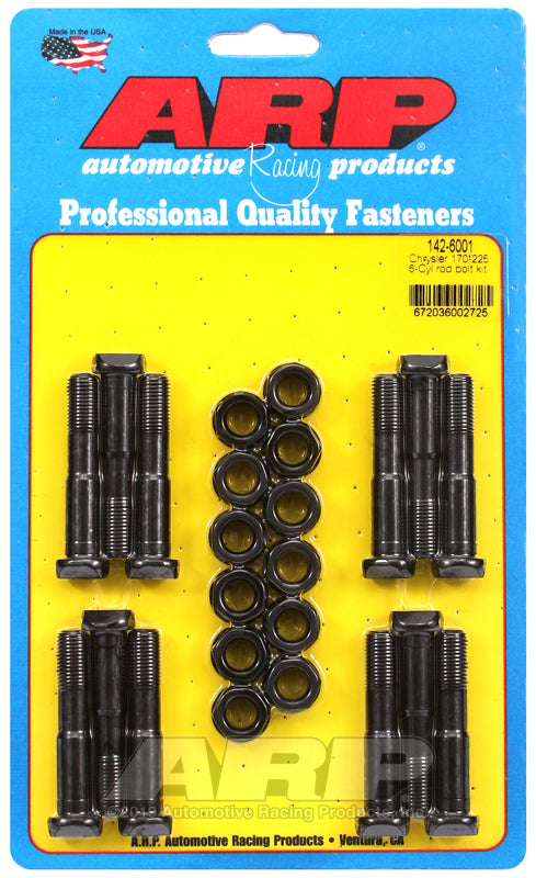 ARP Chrysler 170-225 6-cylinder 3/8in rod bolt kit - 142-6001
