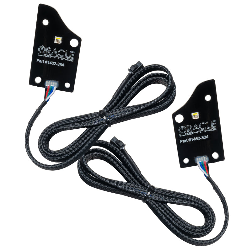 Oracle 21-23 Ford F-150 ColorSHIFT RGB+W Fog Light DRL Upgrade Kit w/ No Controller SEE WARRANTY - 1462-334