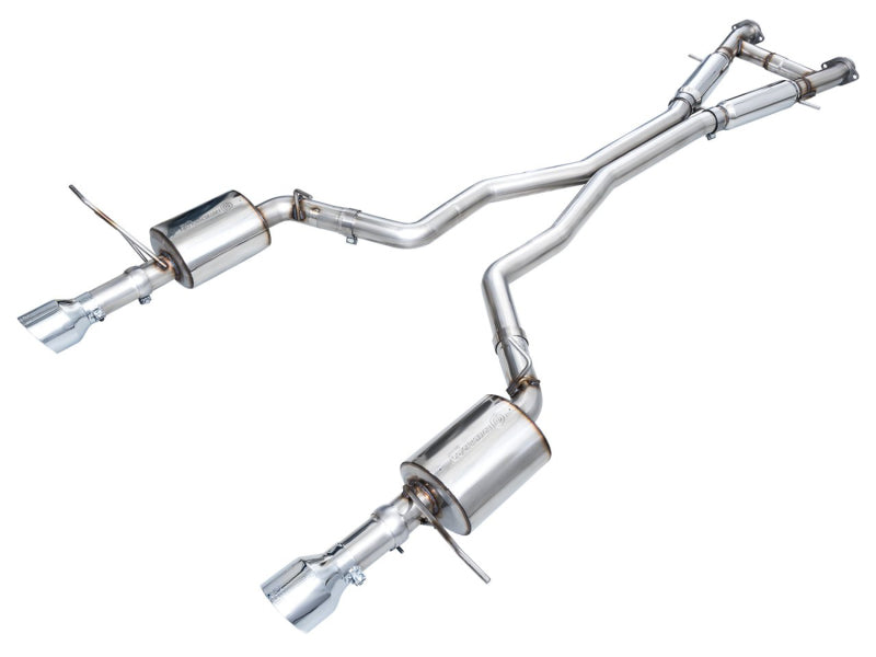 AWE Tuning 18-23 Dodge Durango SRT &amp; Hellcat Touring Edition Exhaust - Chrome Silver Tips - 3015-32952