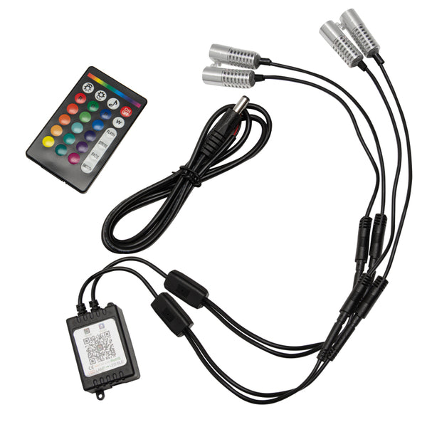 Oracle Fiber Optic LED Light Head - ColorSHIFT (3PCS) - ColorSHIFT SEE WARRANTY - 4231-333-4 by ORACLE Lighting - front view