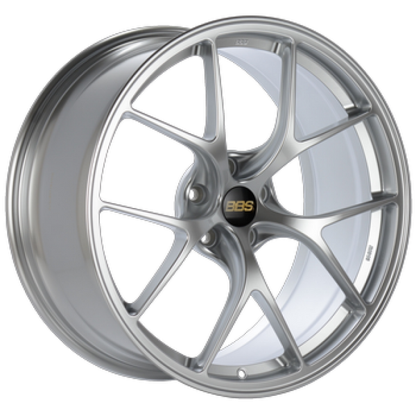 BBS RI-D 20x9.5 5x114.3 ET48 CB67 Diamond Sliver Wheel - 82mm PFS/Clip Required - RI018DS by BBS