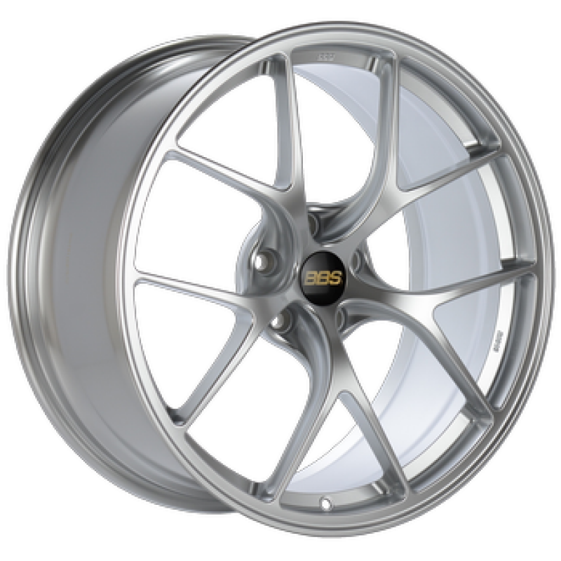 BBS RI-D 20x11.5 5x114.3 ET71.6 CB67 Diamond Sliver Wheel - 82mm PFS/Clip Required - RI019DS