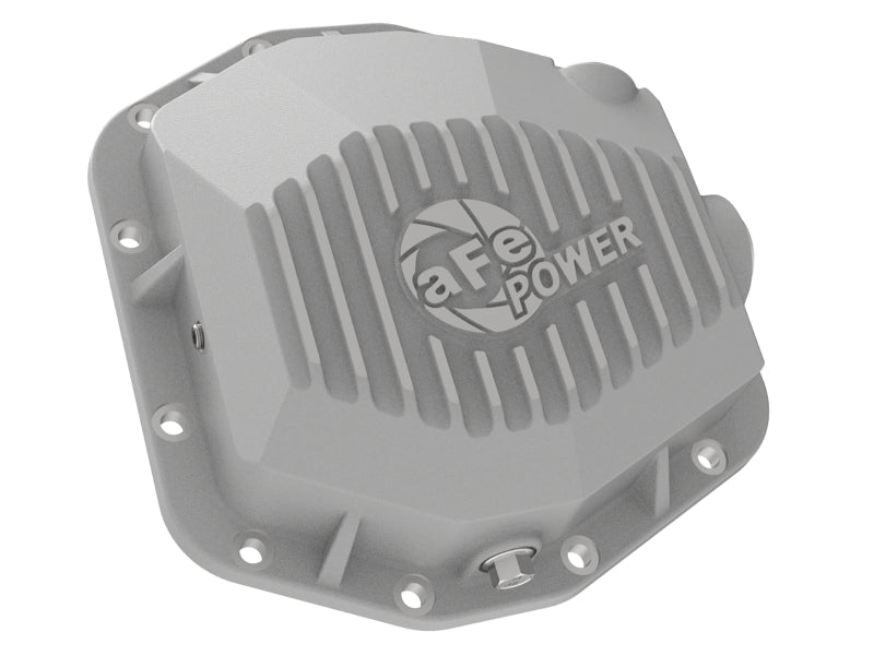 aFe Street Series Rear Differential Cover Raw 2018+ Jeep Wrangler (JL) V6 3.6L (Dana M220) - 46-71000A