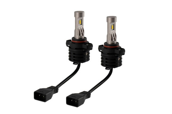 Diode Dynamics 5202/PSX24W Yellow SL2 LED Bulbs (pair) - DD0478P for 2010-2025 Jeep Wrangler - front view