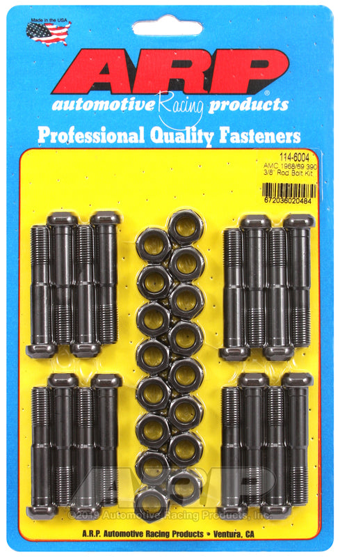 ARP 68-69 AMC 390 3/8in Rod Bolt Kit - 114-6004 by ARP