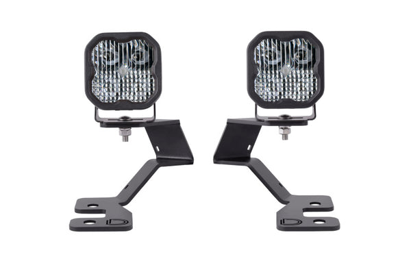 Diode Dynamics 2021 Ford Bronco Sport SS3 LED Ditch Light Kit - Pro White Combo - DD7140 for 2021-2026 Ford Bronco - front vi
