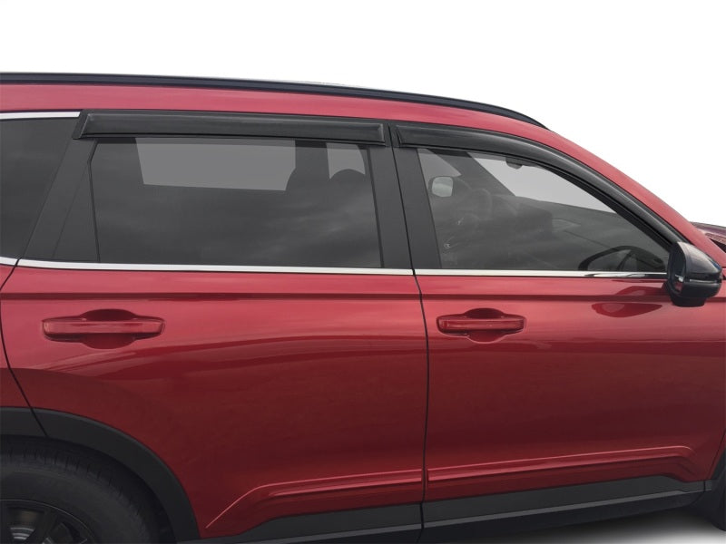 AVS 23-24 Honda CRV Ventvisor Outside Mount Window Deflectors 4pc - Smoke - 94331