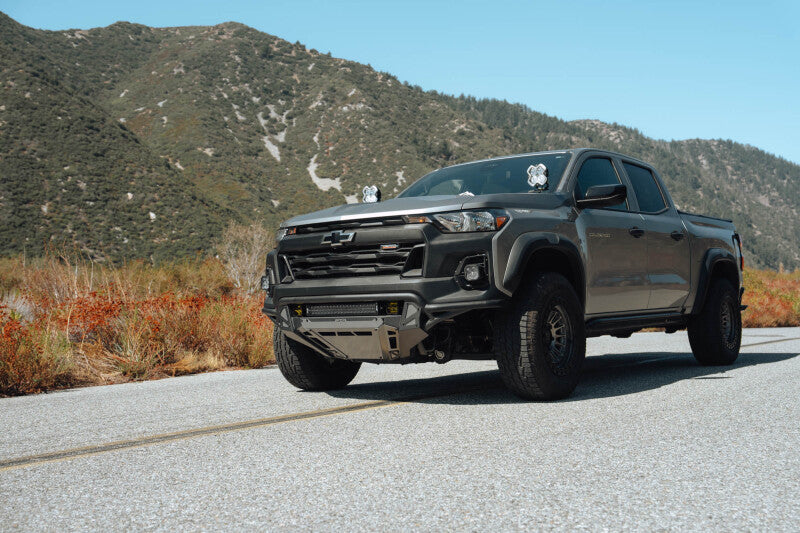 DV8 Offroad 23-23 Chevrolet Colorado Bolt-on Tube Front Bumper - FBCS3-05