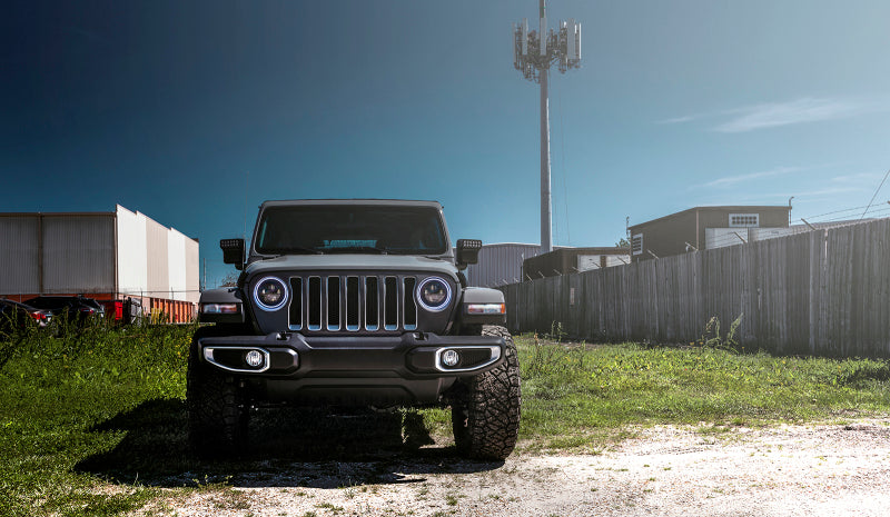 Oracle Jeep Wrangler JL/Gladiator JT 7in. High Powered LED Headlights (Pair) - White SEE WARRANTY - 5769J-001