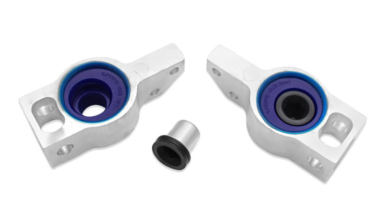 SuperPro - Front Alloy Control Arm Lower Rear Mount Kit (+Caster) - ALOY4343K for 2009-2017 Volkswagen CC - angle view