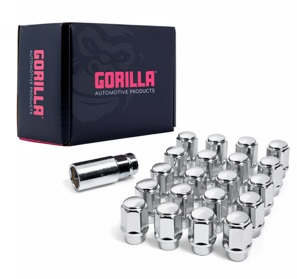 Gorilla Automotive - 5lug 14-1.50 3/4 Hex Wik Ext Thread CHR - K5LE19-14150GR