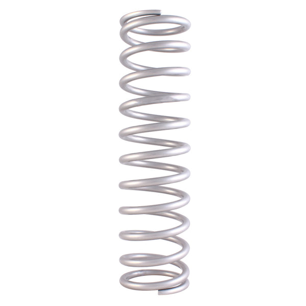 QA1 2-1/2in ID Spring - 12in Length x 525lbs/in - Silver Powder Coated - 12-525 by QA1 - front view