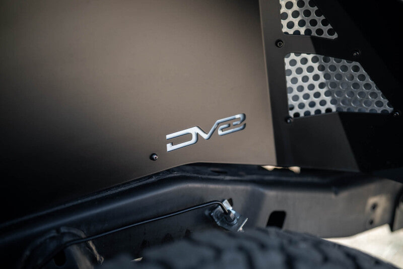 DV8 Offroad 07-18 Jeep Wrangler JK Rear Inner Fender - Satin Black - INFEND-10RB