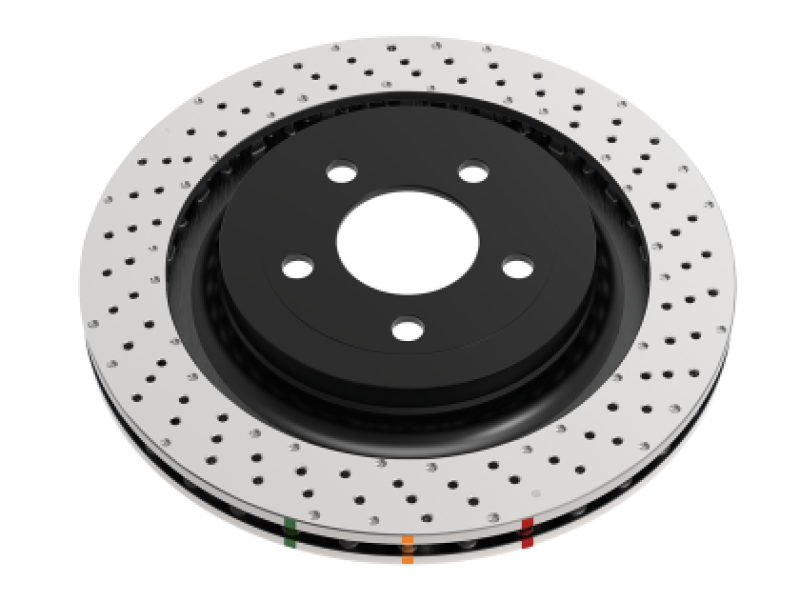 DBA 14-21 Volkswagen GTI (w/Perf Pkg 310mm Rear Disc) Rear 4000 Series Drilled Rotor - DBA42809XD