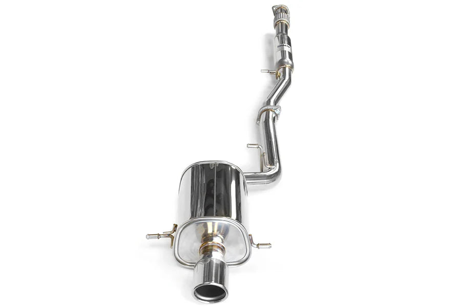 Invidia 02-07 WRX/STi 76mm Q300 Stainless Steel Cat-back Exhaust - HS02SW1G3S