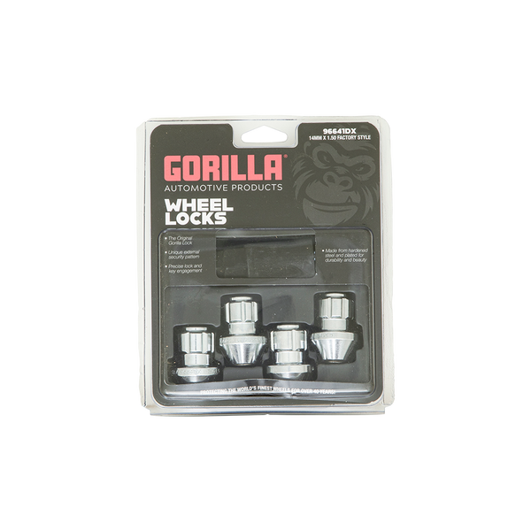 Gorilla Automotive - Gorilla Lock Fact Style 14-1.50 CHR Clam - 96641DX