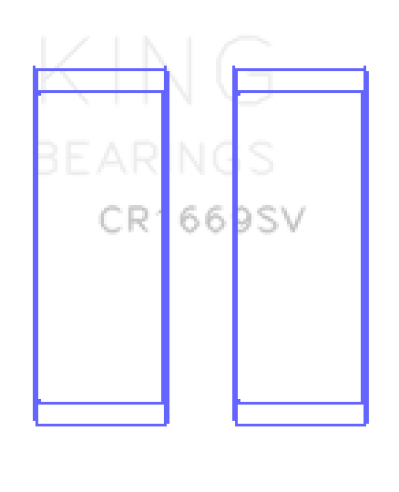 King Volkswagen AZV/CFAC/AWX Connecting Rod Bearing Set - CR1669SV