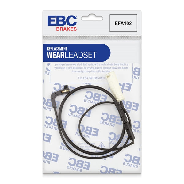 EBC 06-10 BMW M5 5.0L (E60) Rear Wear Leads - EFA102 for 2006-2010 BMW M5 - front view