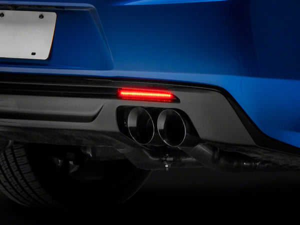 Raxiom 16-18 Chevrolet Camaro Axial Series LED Rear Diffuser Marker Lights- Smoked - CC13055 for 2016-2018 Chevrolet Camaro -