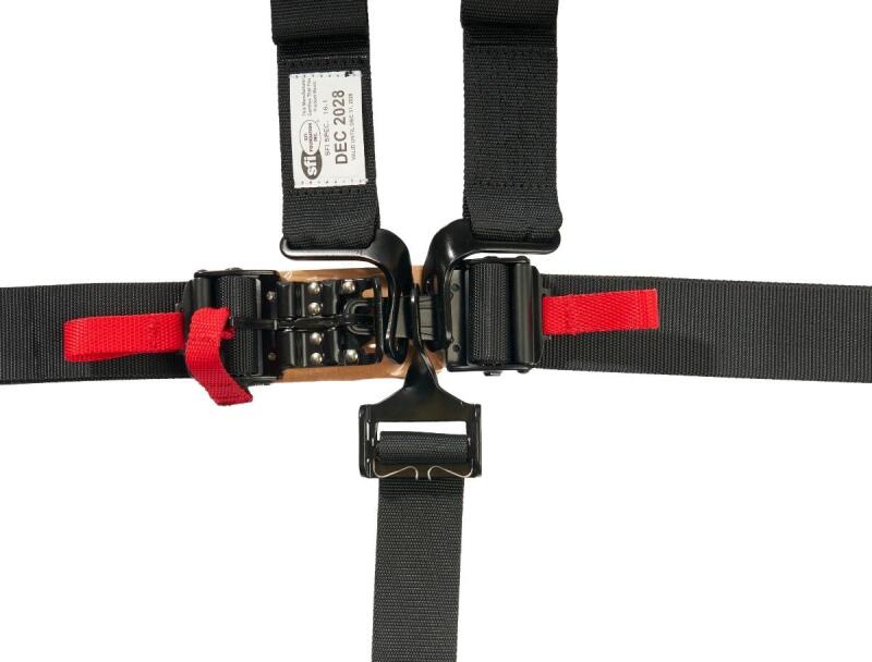 PRP 5.2 Harness Latch and Link with Removable Pads SFI 16.1- Black - SBH5.2RP