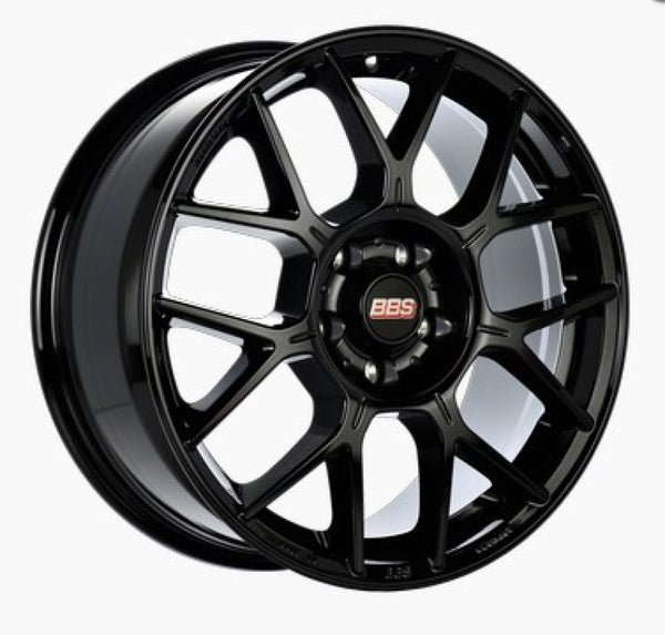 BBS XR 20x8.5 5x120 ET32 Black Gloss Wheel -82mm PFS/Clip Required - XR0305BG by BBS
