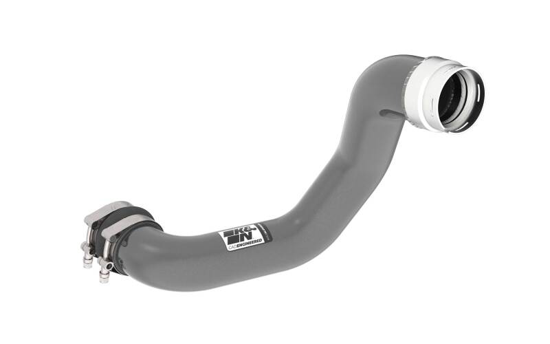 K&amp;N 23-24 GM Colorado/Canyon 2.7L L4 Charge Pipe - Aluminum Tube - Gunmetal Gray - 77-1021KC