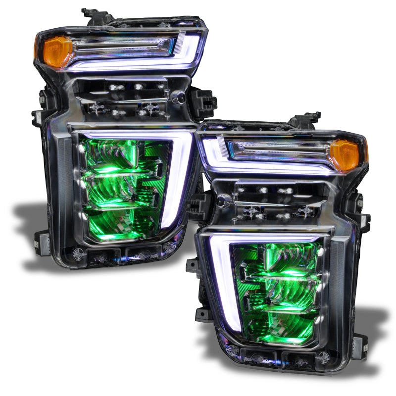 Oracle 20-21 Chevy Silverado HD 2500RGB Headlight Demon Eye Kit - w/o Controller SEE WARRANTY - 1453-334
