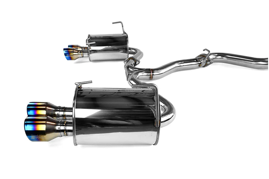 Invidia 11+ STI/WRX Sedan Only 76mm Q300 Titanium Tip Cat-back Exhaust - HS11STIG3T