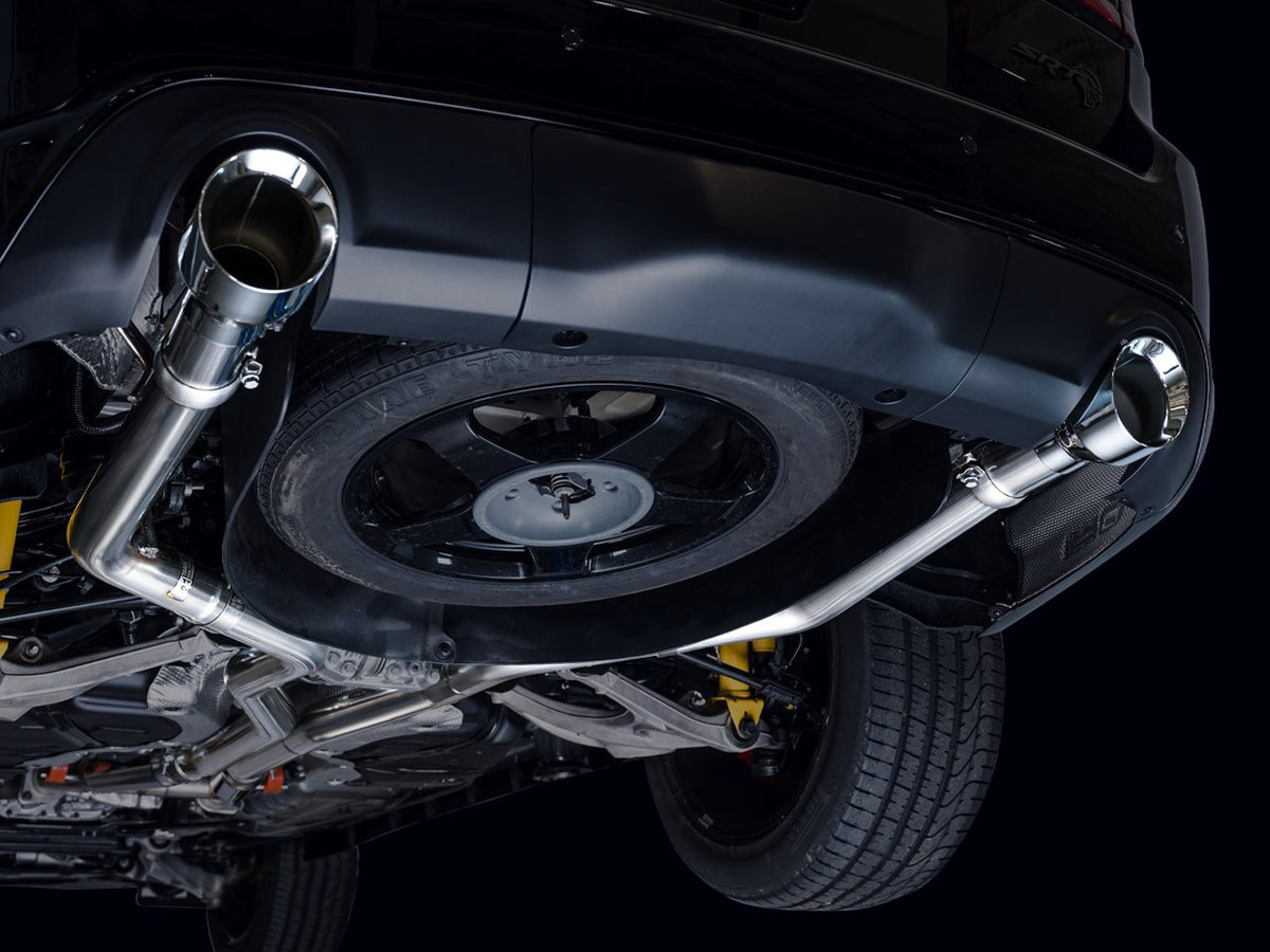 AWE Tuning 18-23 Dodge Durango SRT & Hellcat Track Edition Exhaust - Chrome Silver Tips - 3020-32952