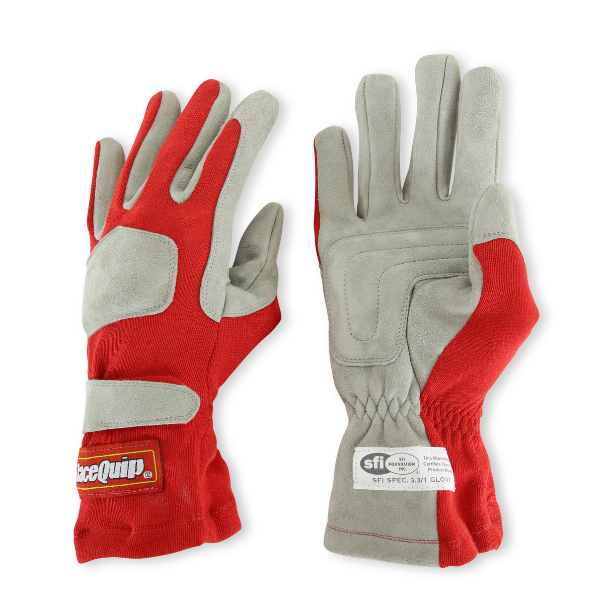 RaceQuip Red 1-Layer SFI-1 Glove - XL