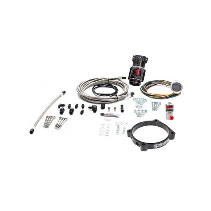Snow Performance Stg 2 Boost Cooler 105mm Hellcat Water Injection Kit (SS Braided Line) w/o Tank - SNO-2168-BRD-T by Snow Per