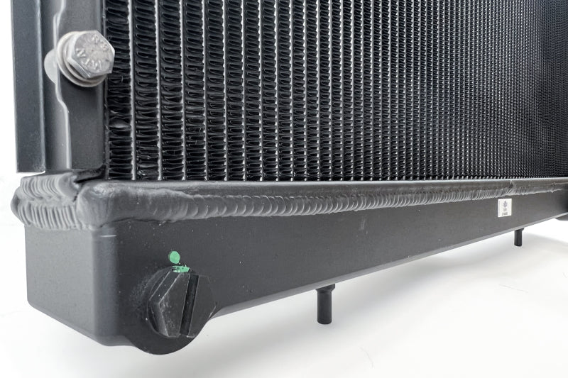 CSF R32 Nissan Skyline GT-R / GT-S Full Billet Aluminum High-Performance Radiator - Black Finish - 7217B