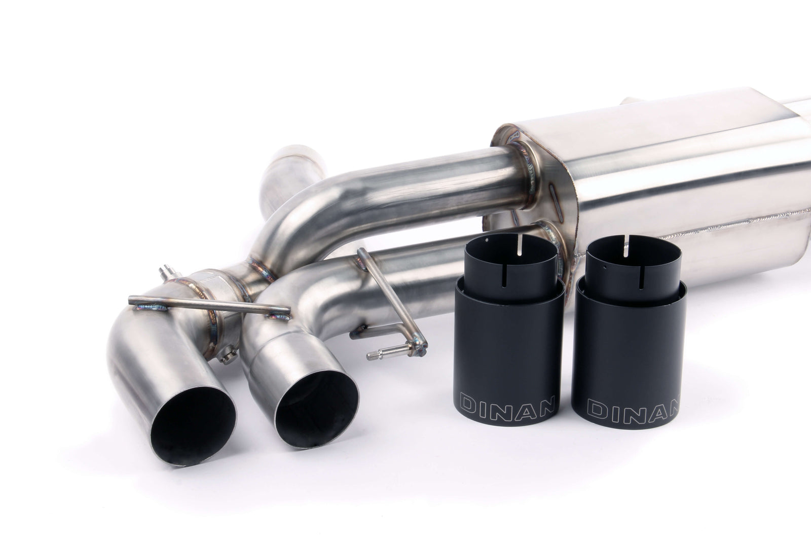 Dinan - Free Flow Axle-Back Exhaust - 2018-2023 BMW M5 - D660-0079-BLK