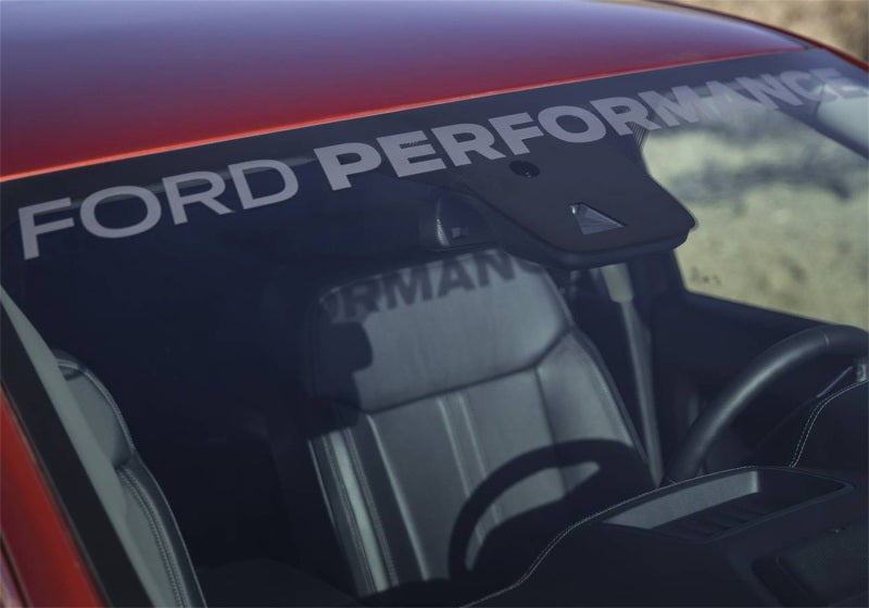 Ford Racing Ford Performance 19-23 Ranger Windshield Banner - Silver - M-1820-RGS