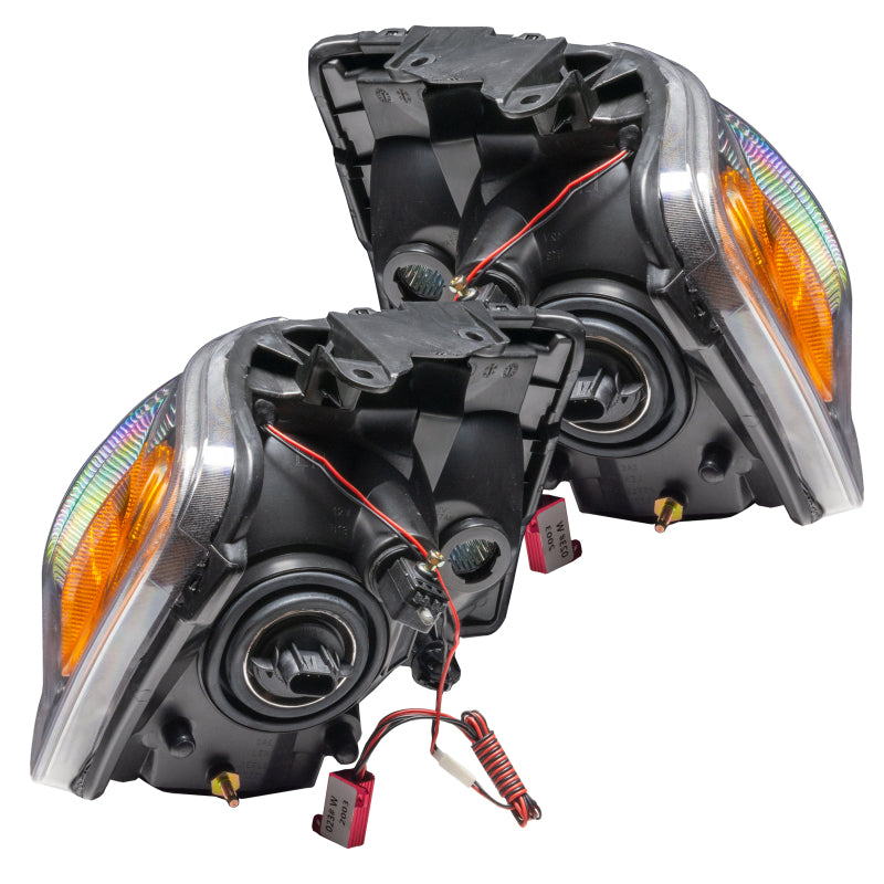 Oracle 07-09 Dodge Durango SMD HL - Chrome - ColorSHIFT w/ Simple Controller SEE WARRANTY - 7201-504