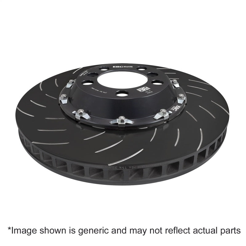 EBC Racing 00-07 BMW M3 E46 3.2L Front 355mm 2 Pc Rotor Replacement (Pair) - SG2FK-053