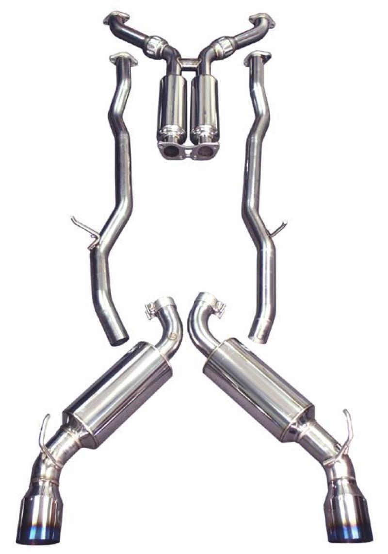 Injen 06-09 Civic Si Coupe Only 60mm Cat-back Exhaust w/ Titanium Tip - SES1578TT