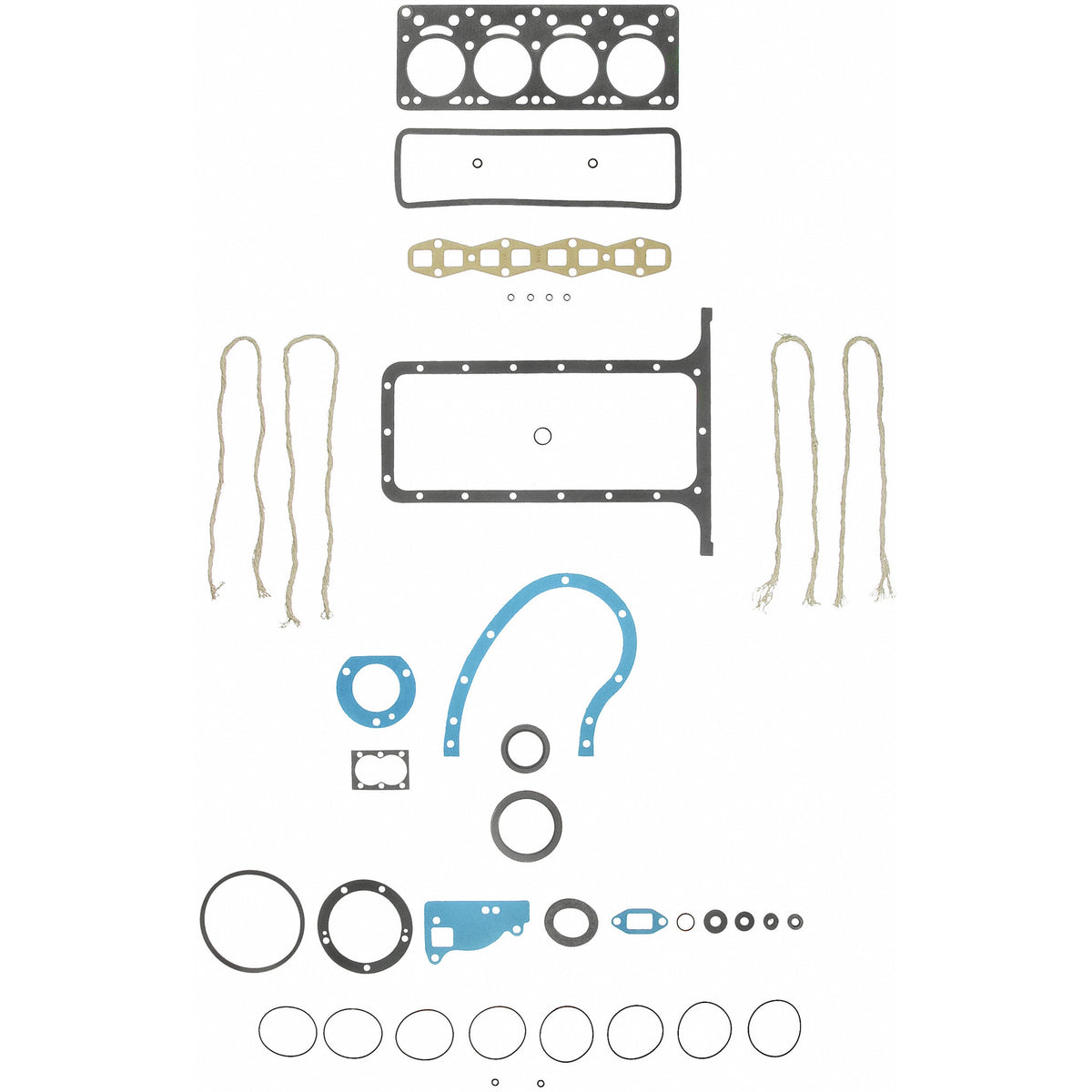 Fel-Pro FS 7558 B Engine Gasket Set - FS7558B - front view