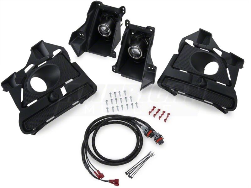 Raxiom 13-14 Ford Mustang GT Lower Valance Fog Lights - 68128 - close-up view 6