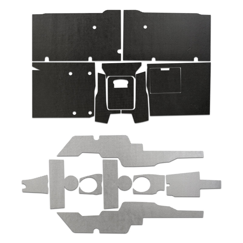 DEI 19-22 Polaris RZR XP 4 1000/RZR XP 4 Turbo/RZR Turbo 4 S Complete Heat Control Kit - 902407