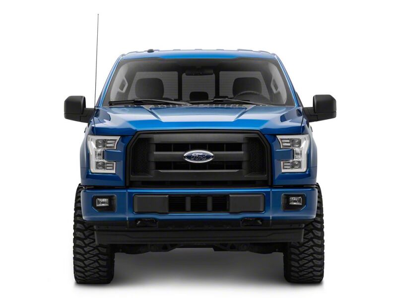 Raxiom 15-17 Ford F-150 Projector Headlights with LED Accent- Chrome Housing- Clear Lens - T542858 - close-up view 5