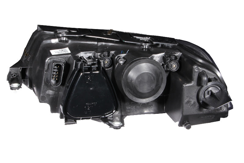 ANZO 2001-2005 Volkswagen Passat Projector Headlights w/ Halo Black - 121357