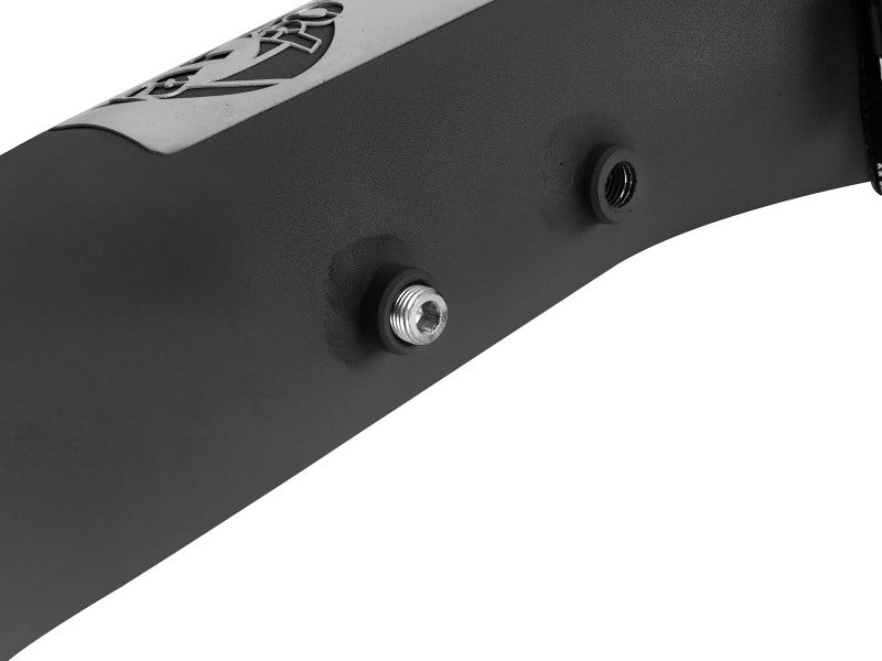 aFe BladeRunner 3in Black IC Tube Cold Side w/ Coupling &amp; Clamp Kit 2016 GM Colorado/Canyon 2.8L - 46-20269-B