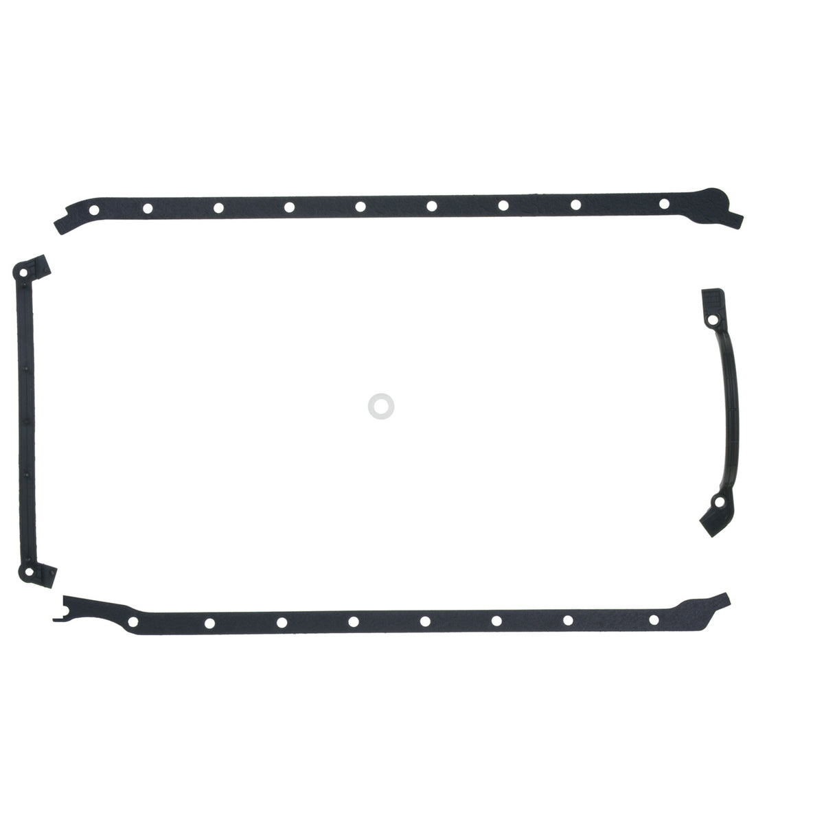 Fel-Pro 17985 Engine Oil Pan Gasket Set 21 Bolt Hole Multi Piece Gasket - front view