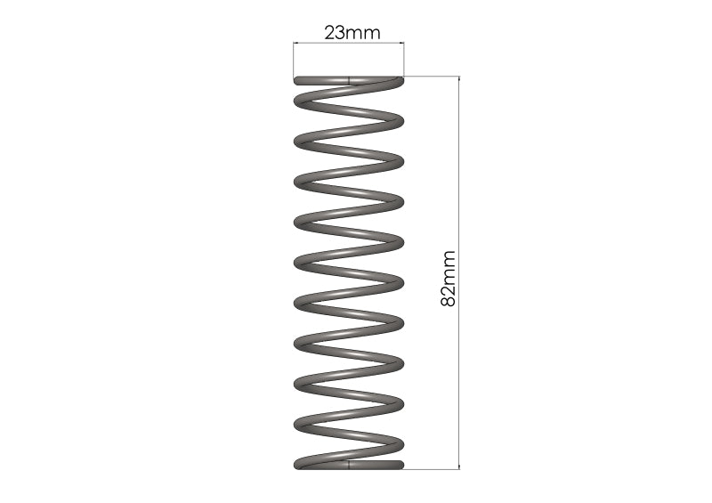 GFB Soft Spring (used in 1002) - 6116 by Go Fast Bits - angle view