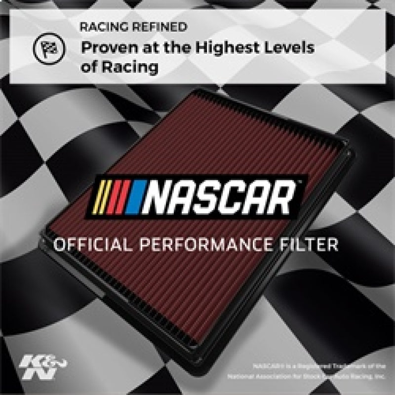K&N 2019 Mercedes Benz A220 L4-2.0L DSL Turbo Replacement Drop In Air Filter - 33-3139 by K&N Engineering - installed view