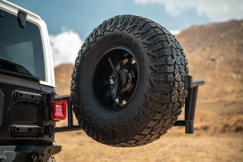 DV8 18-25 Jeep Wrangler JL Body Mounted Tire Carrier - TCJL-14