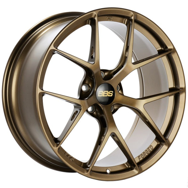 BBS FI-R 21x12.5 Center Lock ET48 CB84 Satin Bronze Wheel - FI143MBZ by BBS - front view